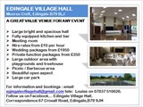 Edingale village hall